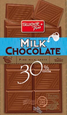 Sweet Plus Milk Chocolate 30% Cocoa