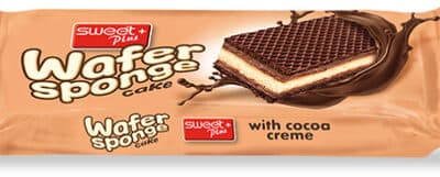 Wafer Dessert With Cocoa Creme