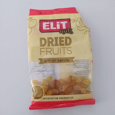 Dried fruits - golden raisins