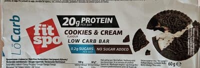 Cookies & Cream Protein Bar