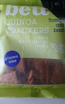 Better Quinoa Crackers
