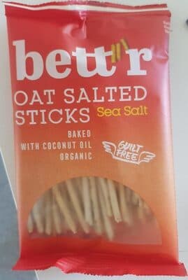 Bett'r oat salted sticks