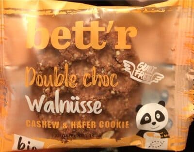 Double Choc Walnss Cashew & Hafer Cookie