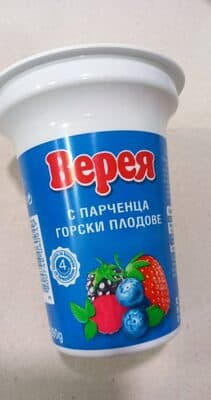 Fruit yoghurt - wild berries