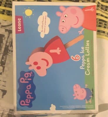 Peppa Ice Cream Lollies