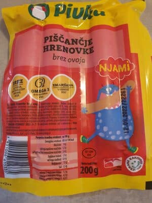 Pivka pianje hrenovke brez ovoja njami