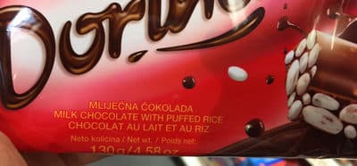 Kra Dorina Ria Milk Chocolate With Puffed Rice