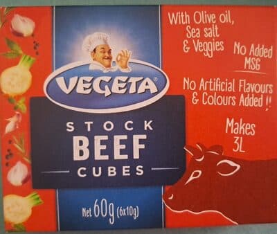 Stock Beef Cubes
