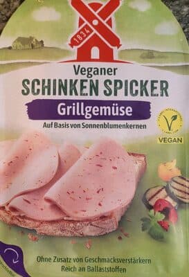 Veganer Schinken Spicker Grillgemse