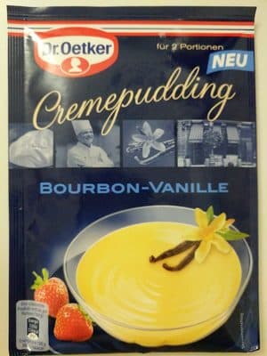Cremepudding bourbon-vanille