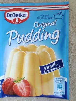 Original Pudding Vanille Geschmack