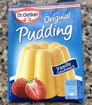 Original Pudding Vanille Geschmack