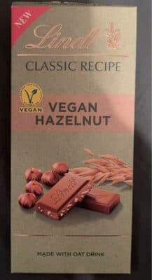 Vegan Hazelnut Chocolate Bar