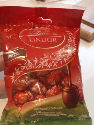 Milk chocolate eggs