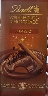 Weihnachtschocolade
