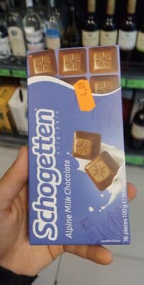 Schogetten alpine milk chocolate