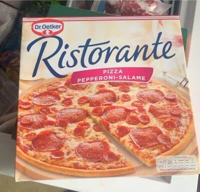 Pizza pepperoni-salame