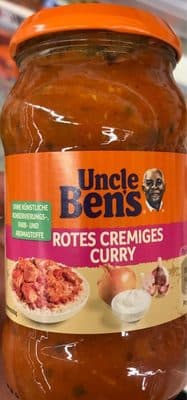 Uncle Bens Rotes Cremiges Curry