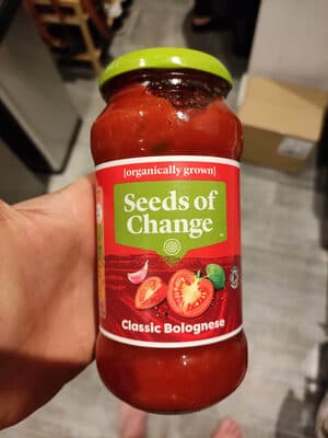 seeds of change Bolognese