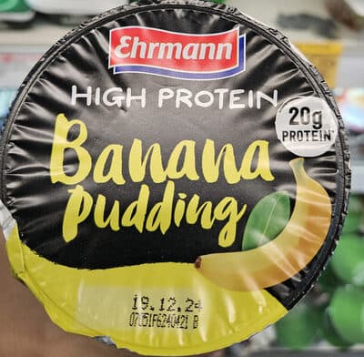 Banana Pudding High Protein