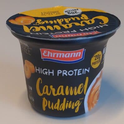 High Protein Caramel Pudding