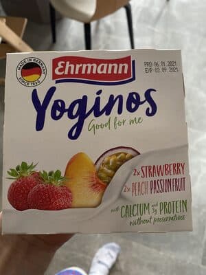 Yoginos strawberry