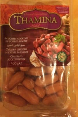 Thamina Mini Smoked Chicken Sausages