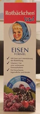 Rotbäckchen Eisen Formel