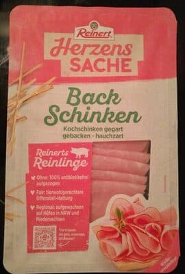 Bach Schinken, Kochschinken gegart, gebacken