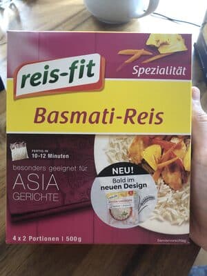 Reis-fit Basmati-reis