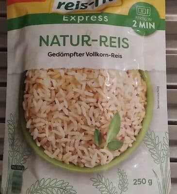 Express Natur-Reis Gedämpfter Vollkorn-Reis
