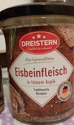 Eisbeinfleisch in feinem Aspik