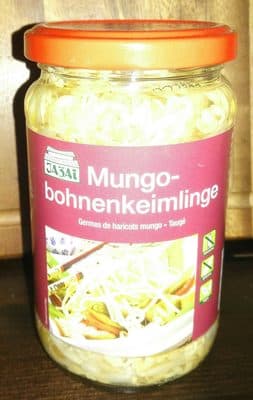 Mungobohnenkeimlinge