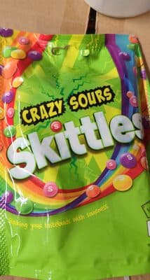 Crazy Sours Sweets Pouch