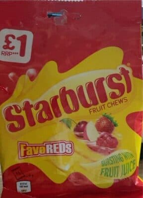 Starbust Fave Red