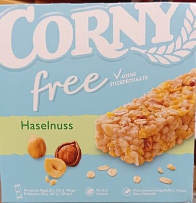 Corny free Haselnuss