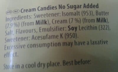 Cream Candies