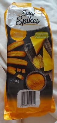 Spicy Spikes Cheese And Turmeric