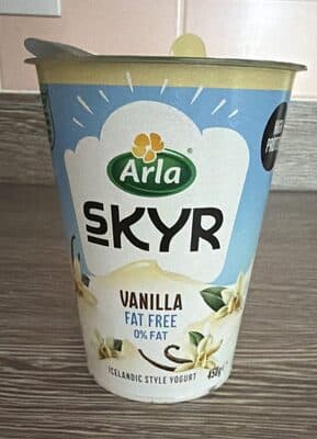 Vanilla Fat Free Yoghurt