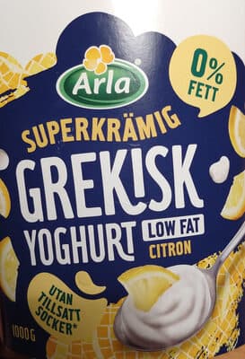 Grekisk Yoghurt Citron