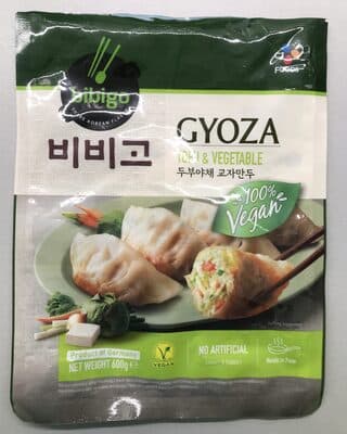 Gyoza tofu & vegetable