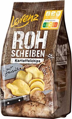 Rohscheiben mit Steinsalz