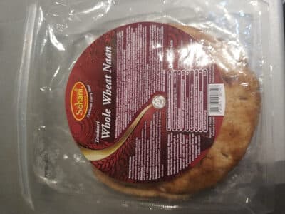 Tandoori Whole Wheat Naan