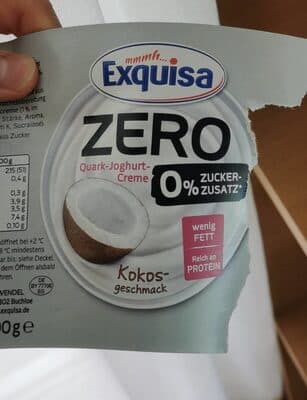 Zero Quark-Joghurt-Creme Kokos