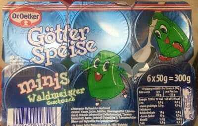 Gtterspeise Minis Himbeere
