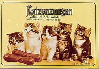 Kattetunger Mlkechokolade