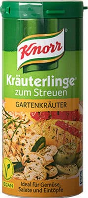 Kräuterlinge, Gartenkräuter