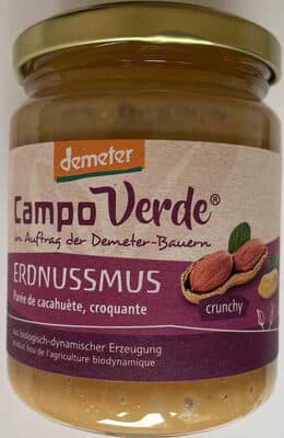 Erdnussmus crunchy
