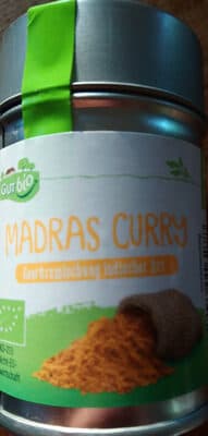 Bio-Gewürzmischung Madras Curry