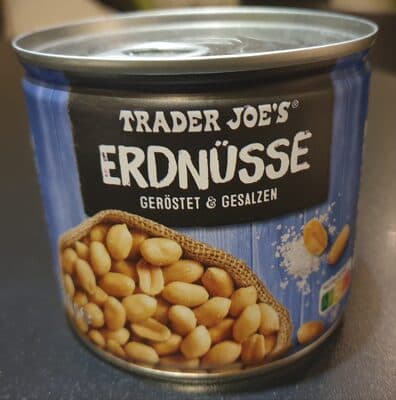 Erdnüsse Geröstet Und Gesalzen